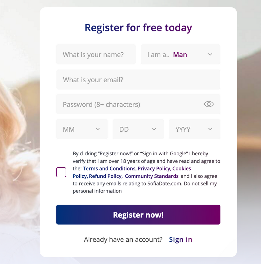 Exactly how to discover a partner on SofiaDate? - SofiaDate Internet Dating Website 2026